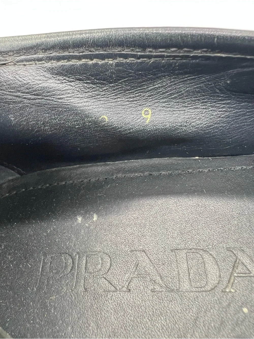Prada blue denim